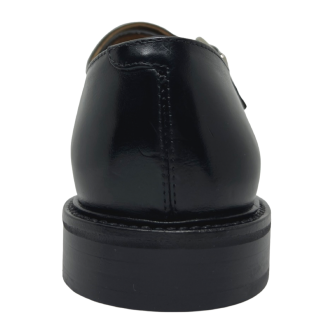 Loafers negrii cu catarame