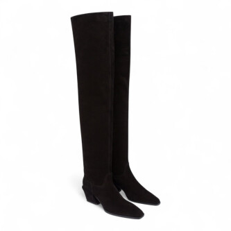 Cizme Bettina inalte negre 205
