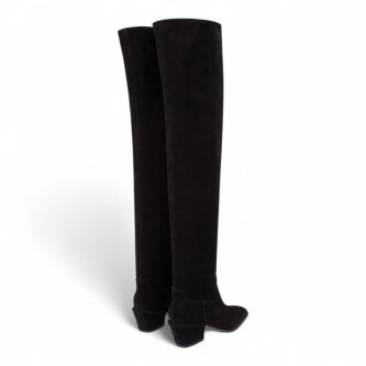 Cizme Bettina inalte negre 205