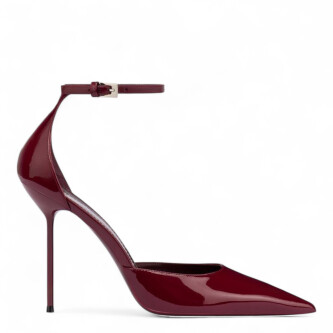 Pantofi Lidia bordo din piele lacuita 205