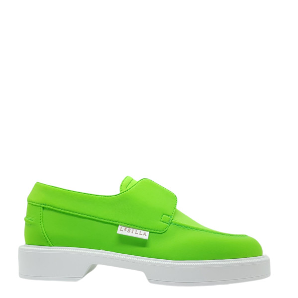 Loafers Yacht verde neon