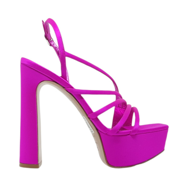 Sandale roz fuchsia