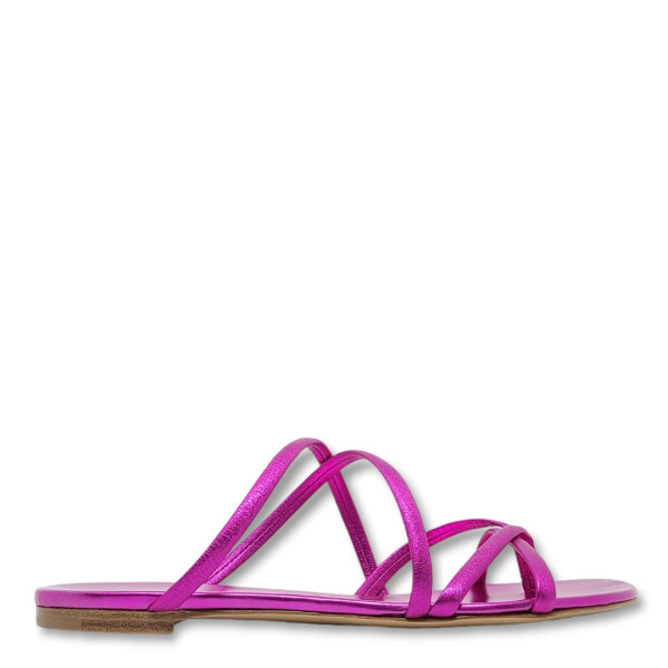 Papuci roz fuchsia 