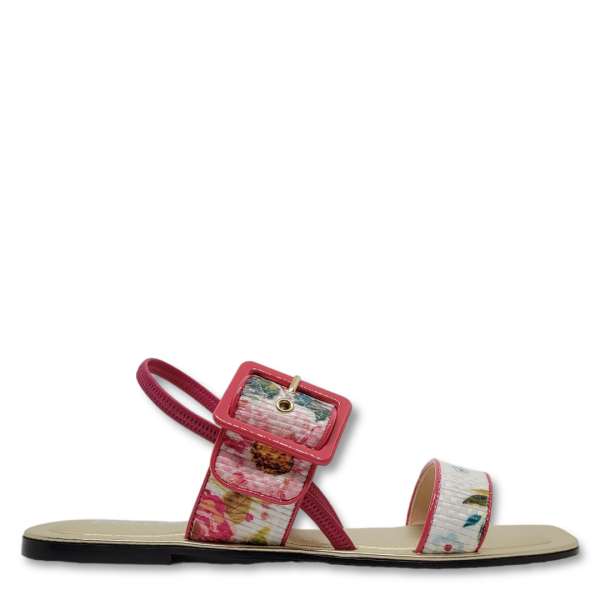Sandale cu print floral