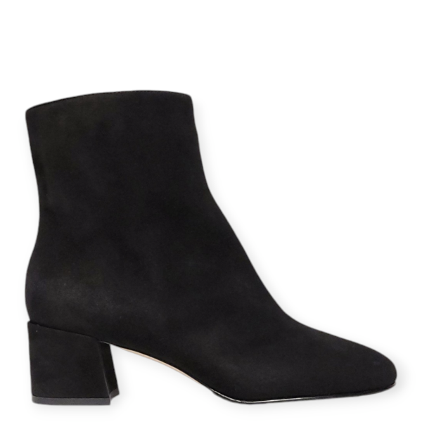 Ghete Eva negre cu toc gros 8 FW24