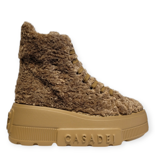 Sneakers Nexus Senales  maro cu talpă supradimensionată  24W