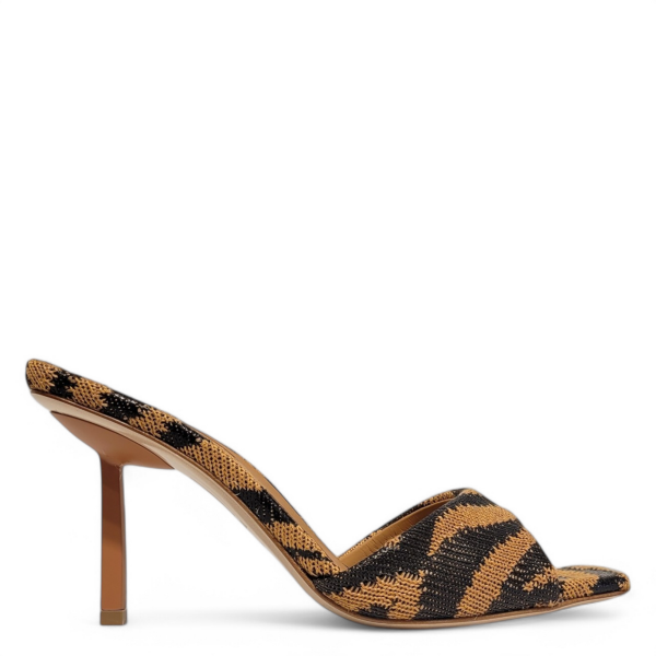 Sandale saboti animal print 105