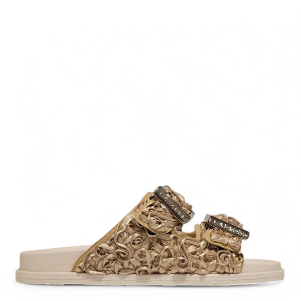 Papuci Birky Suncity auriu 105