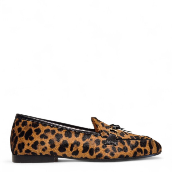 Loafers Rosa P0 animal print 205