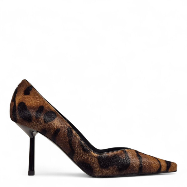 Pantofi Bella print leopard 205