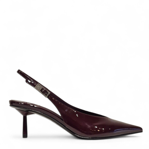 Pantofi Clivage Slingback bordo 205