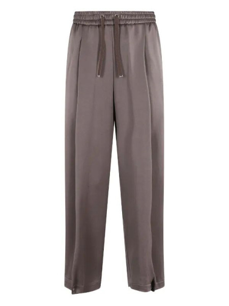 Pantaloni pantaloni cu pense și șnur de strângere 105