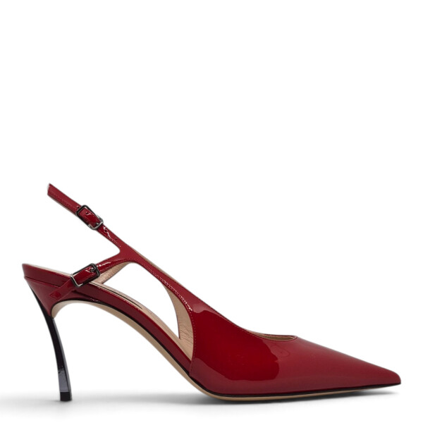Pantofi slingback rosii Samurai Julia 102